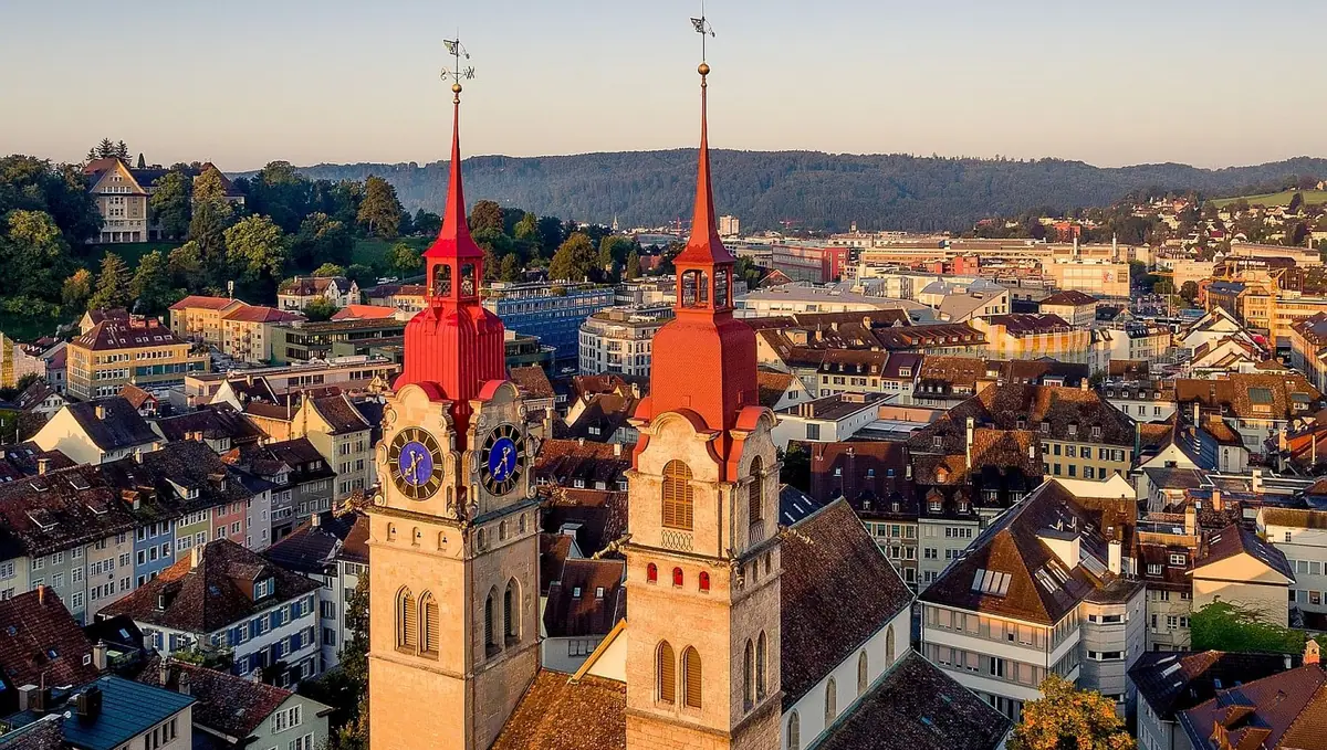 Stadtansicht von Winterthur
