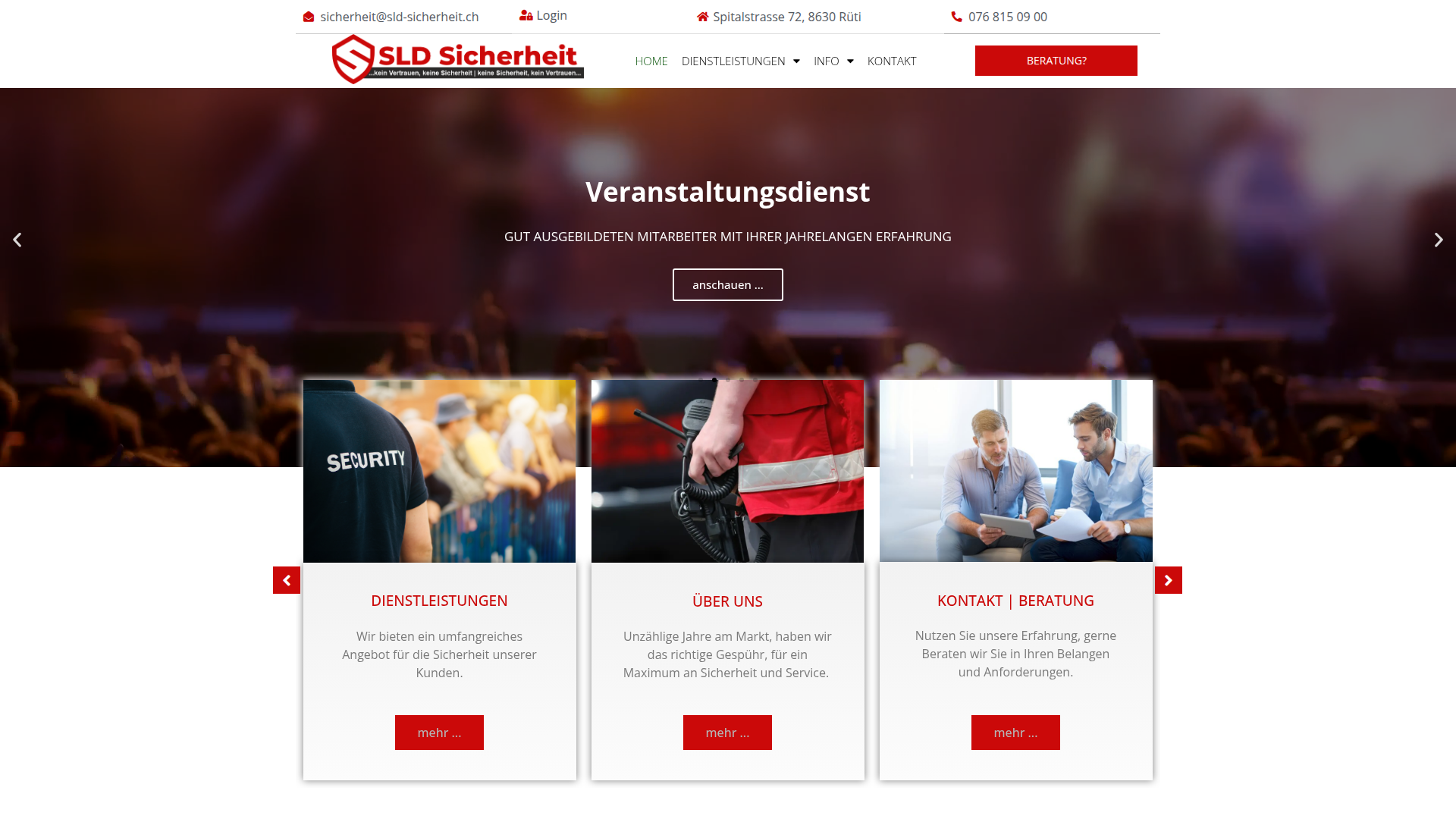 SLD Sicherheit